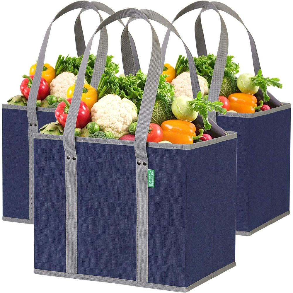 B & J Florist Supply Linwood - Reusable Grocery Bags (3 Pack) –