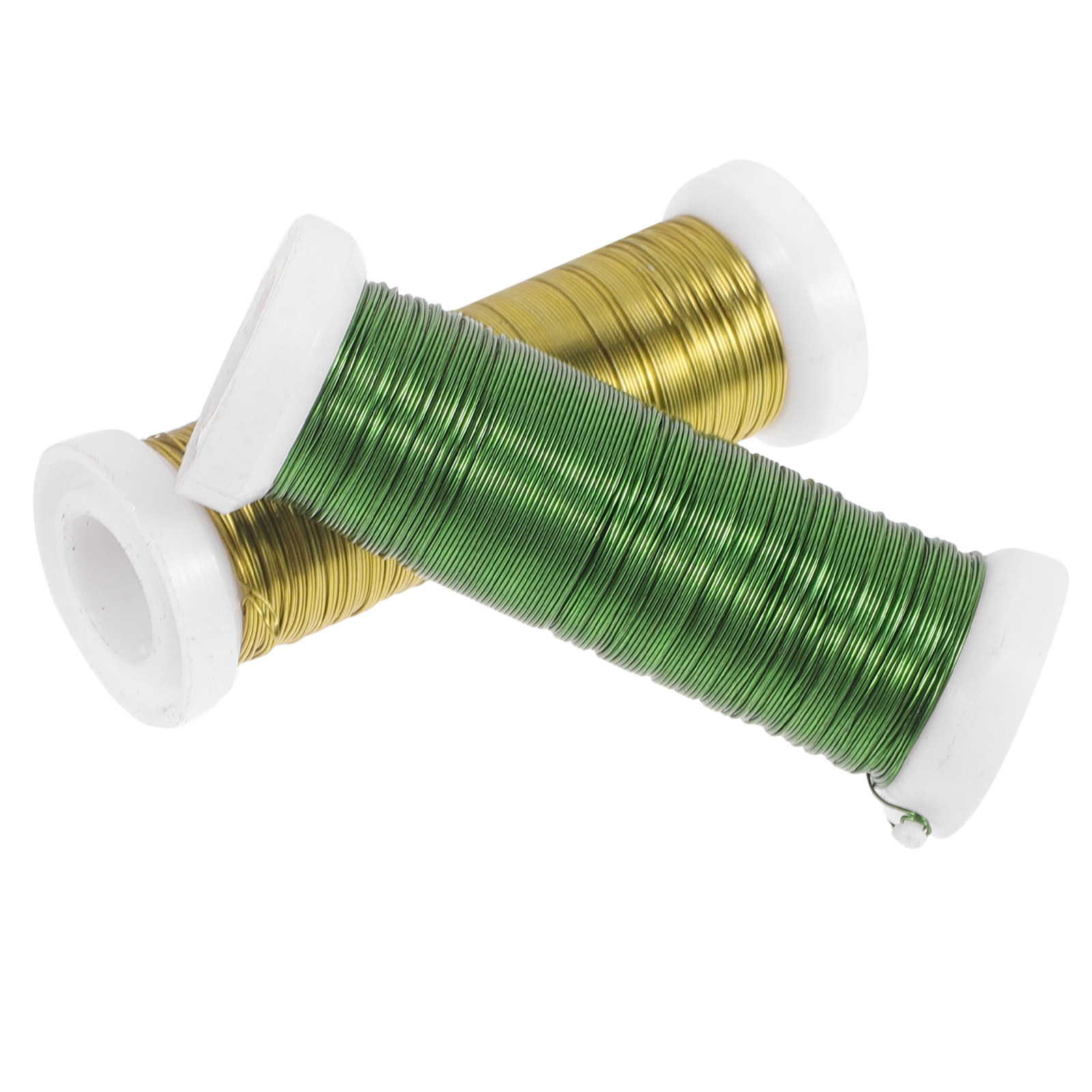 Florist Wreath Supply - 2 Rolls Florist Wire Floral Wire