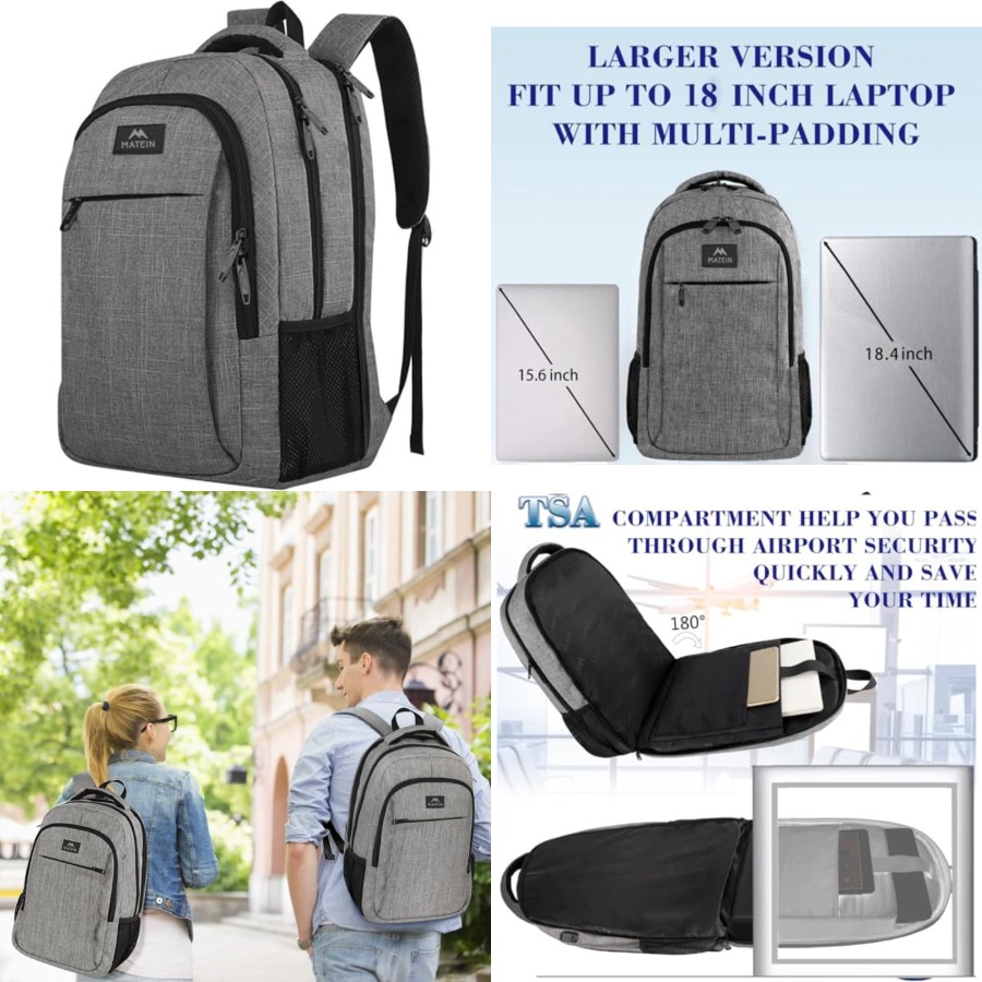 B & J Florist Supply Linwood - Extra Large.4 Laptop Backpack, Travel Computer