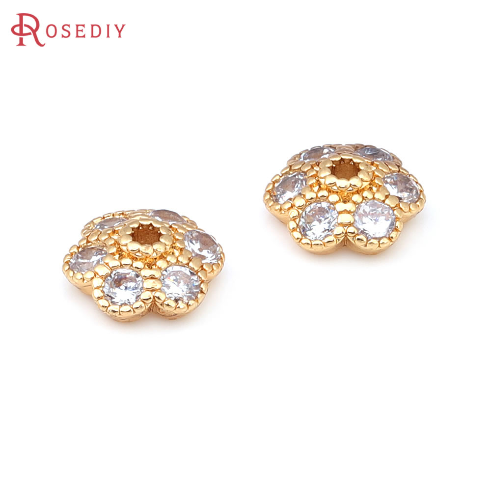 10PCS 6MM 8MM 10MM 18K Gold Co - Flower Supply 评论和价格