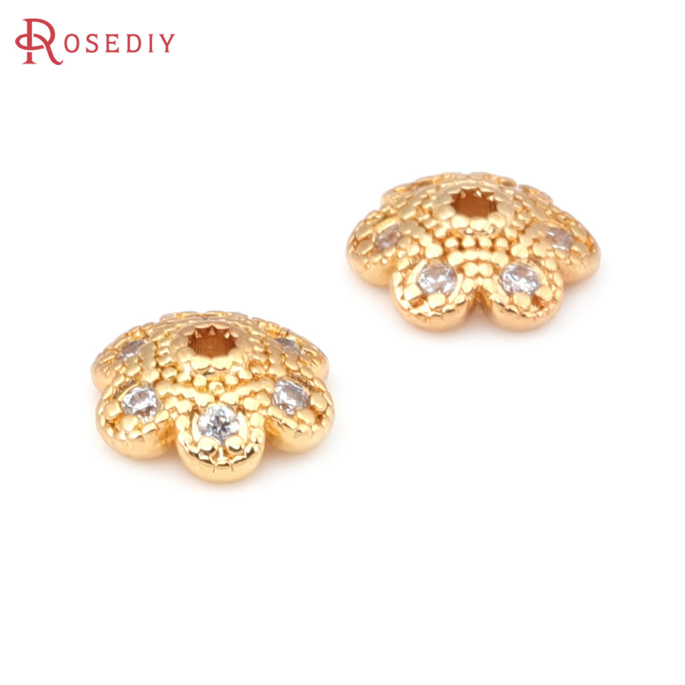 10PCS 6MM 8MM 10MM 18K Gold Co - Flower Supply 评论和价格