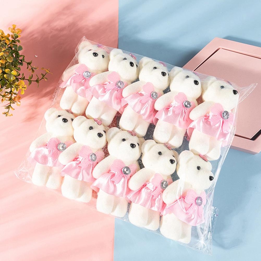 10pcs/Bag Bouquet Bear Ice Cre - Flower Supply 评论和价格