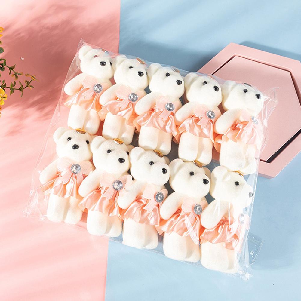 10pcs/Bag Bouquet Bear Ice Cre - Flower Supply 评论和价格