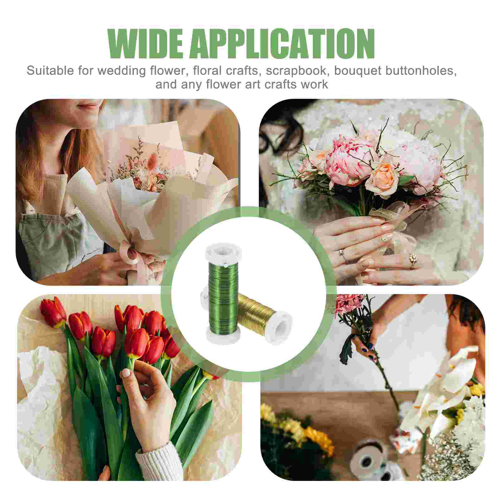 2Pcs Yellow Green Artificial S - Florist Wreath Supply 评论和价格