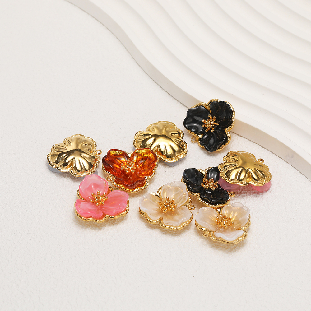 3pcs Gold Plated Stainless Ste - Flower Supply 评论和价格