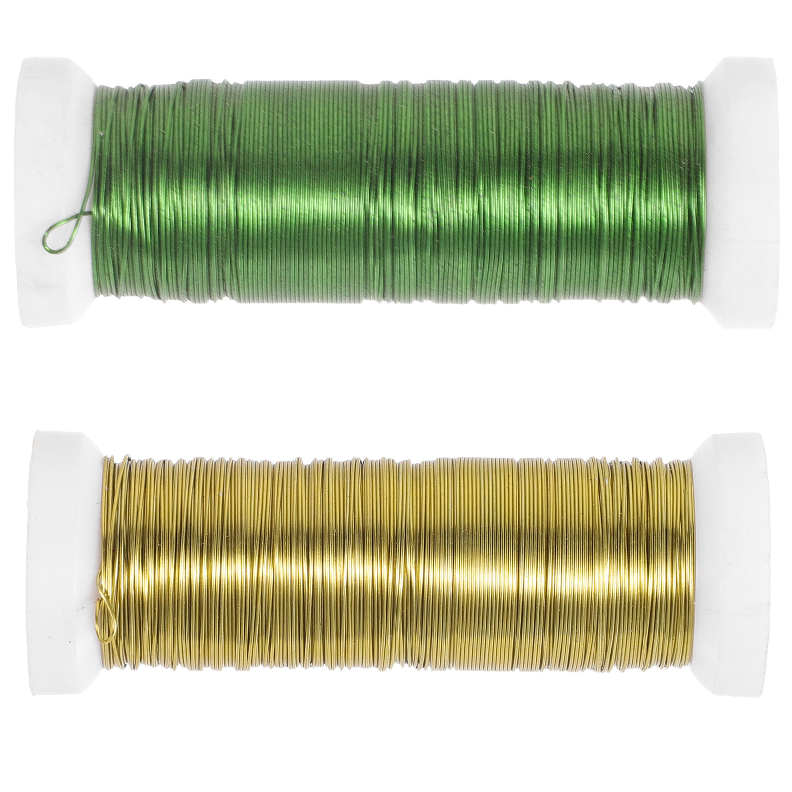 2 Rolls Florist Wire Floral Wi - Florist Wreath Supply 评论和价格