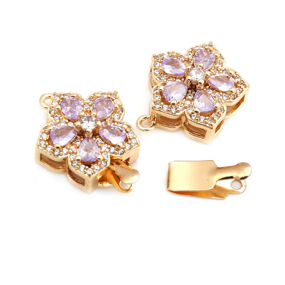 4 Sets Full Size 21x15MM 18K G - Flower Supply 评论和价格
