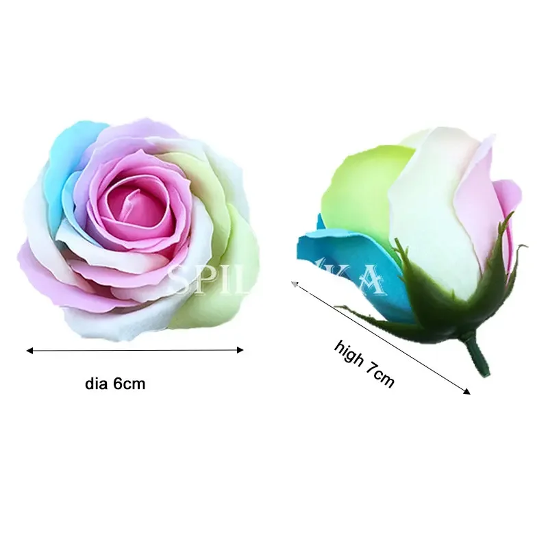 Spilewka 6X7cm Colorful Rose A - Flower Supply 评论和价格